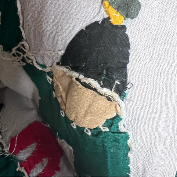 Passports Of Pier 1 Imports Vintage Chambray Button Up Animal Appliqués Size S - Picture 12 of 15